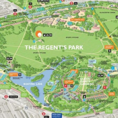 Comfy 1Br Flat V Close To Euston And Regent'S Park Лондон Экстерьер фото
